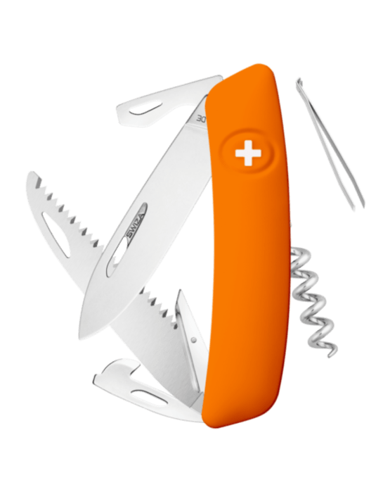 SWIZA D05, orange, Schweizer Messer 95mm