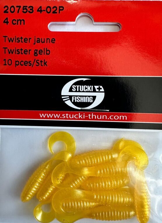 Twister 4 cm gelb