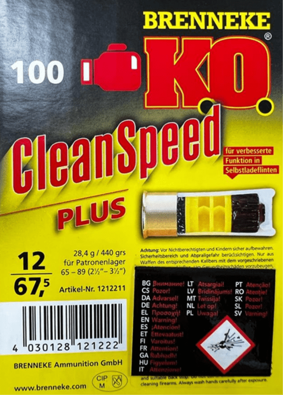 Flintenlaufgeschoss, Brenneke, K.O. CleanSpeed, Kal. 12/67.5, 28.4g