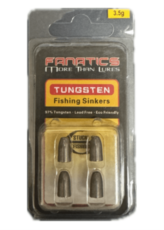 Worm Weight, Stucki Fishing, 4er Pack Tungsten 3.5g