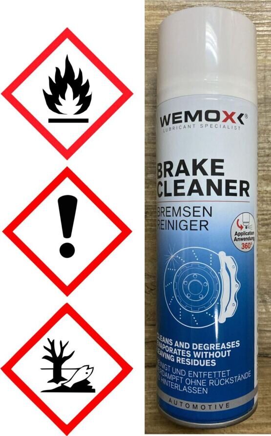 Bremsen Reiniger,Wemoxx, 500 ml Aerosol